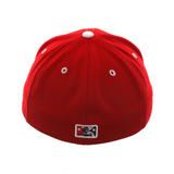 Exclusive New Era 59Fifty Richmond Braves Hat -2T Red, Navy