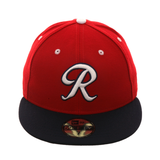 Exclusive New Era 59Fifty Richmond Braves Hat -2T Red, Navy