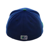 Exclusive New Era 59Fifty Waterloo Diamonds Logo Hat - 2Tone ,Royal & Kelly Green