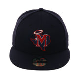 Exclusive New Era 59Fifty Midland Angels Hat - Navy