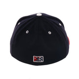 Exclusive New Era 59Fifty Richmond Braves Hat - 2T Navy, Red