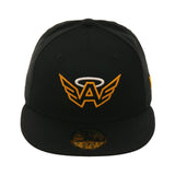 Dionic 59Fifty Angel Hat - Black, Gold, White