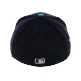 Exclusive New Era 59Fifty Seattle Mariners Ichiro Hat - 2T Navy, Teal