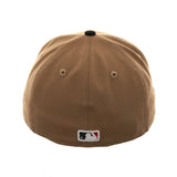 Exclusive New Era 59Fifty Los Angeles Angels Hat - 2Tone Khaki, Black