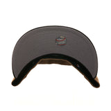 Exclusive New Era 59Fifty Los Angeles Angels Hat - 2Tone Khaki, Black