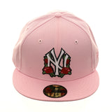 Exclusive New Era 59Fifty New York Yankees Floral Hat - Pink