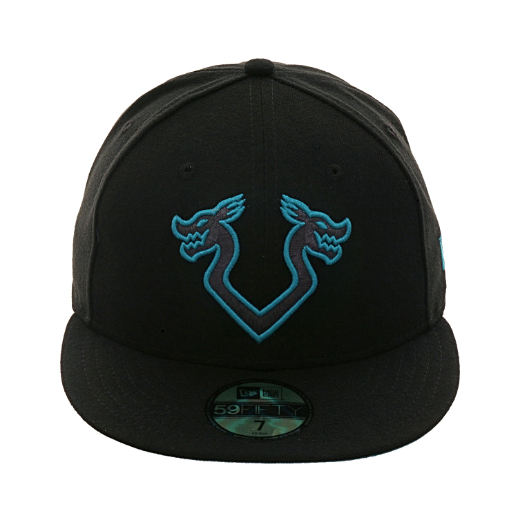 Dionic New Era 59Fifty Vikings Hat - Black, Teal