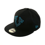 Dionic New Era 59Fifty Vikings Hat - Black, Teal