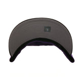 Exclusive New Era 59Fifty Los Angeles Lakers Word Hat - 2T Purple,Black