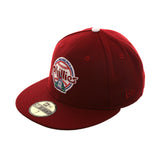 Exclusive New Era 59Fifty Philadelphia Phillies 1984 Logo Hat - Cardinal Red