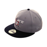 Exclusive New Era 59Fifty Chicago White Sox 1948 Logo Hat -  2Tone Grey, Navy Blue