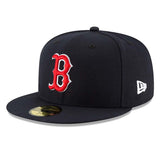 New Era Authentic Collection 59Fifty Boston Red Sox 2018 World Series Patch Game Hat - Navy