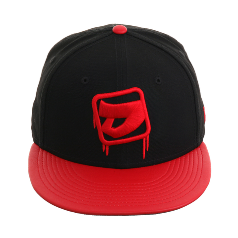 Dionic New Era 59Fifty Tag Hat - Black, Red