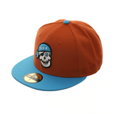 Dionic New Era 59Fifty Marauders DE Hat - 2T Burnt Orange, Light Blue