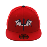 Dionic New Era 59Fifty Bats DE Hat - Red, Light Navy, White