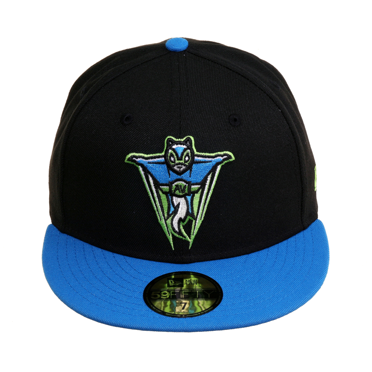 New Era 59Fifty Copa 2019 Richmond Ardillas Hat - 2T Black, Neon Blue