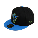 New Era 59Fifty Copa 2019 Richmond Ardillas Hat - 2T Black, Neon Blue