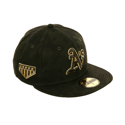 New Era 59Fifty Oakland Athletics Armed Forces Day Hat - Camouflage