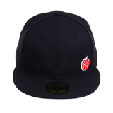 Exclusive 59Fifty New York Yankees Flaw Yankees Apple Hat - Navy, Red, White