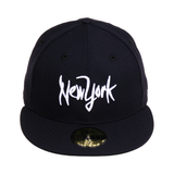 Exclusive 59Fifty New York Scrub Hat - Navy, White