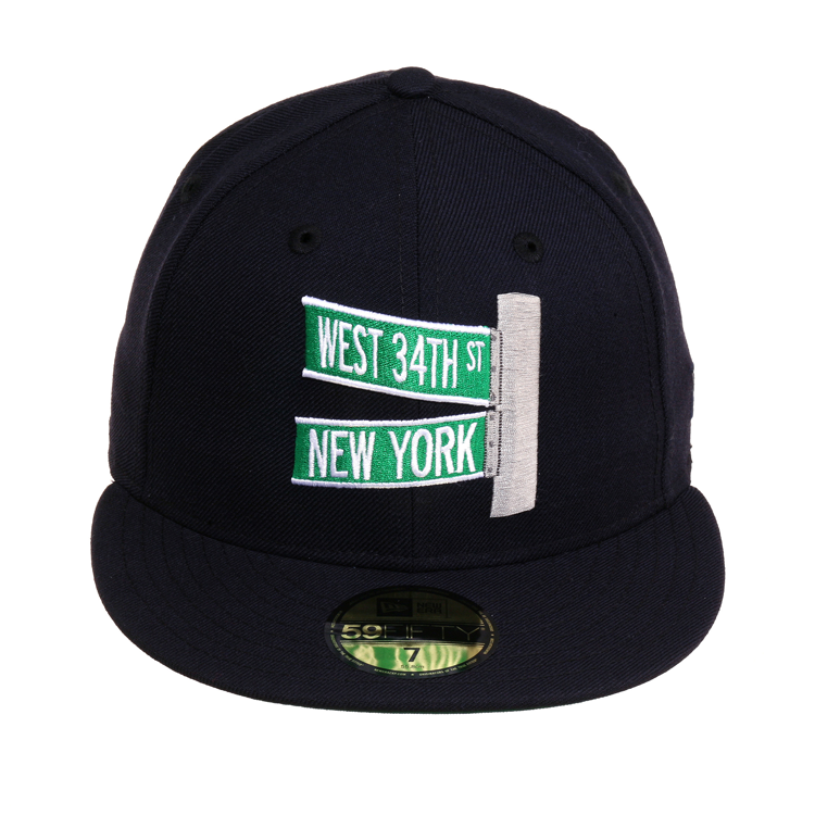 Exclusive New Era 59Fifty West 34th Street Hat - Navy