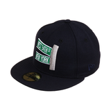 Exclusive New Era 59Fifty West 34th Street Hat - Navy