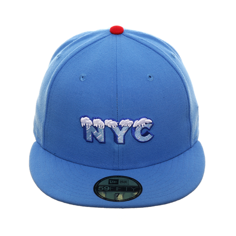 Exclusive New Era 59Fifty NYC Ice Hat - Light Blue