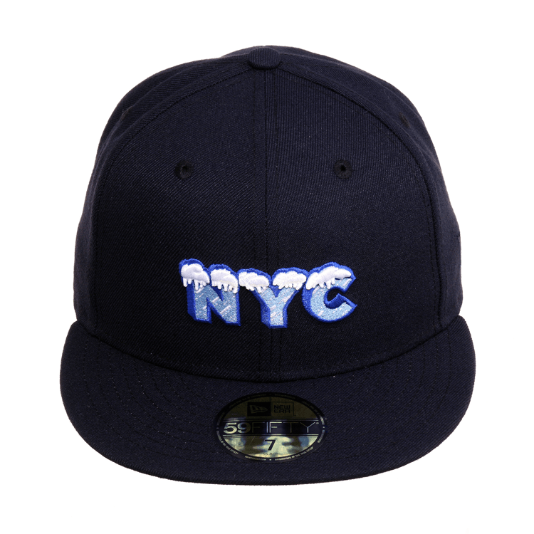 Exclusive New Era 59Fifty NYC Ice Hat - Navy