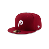 Authentic Collection New Era 59Fifty Philadelphia Phillies Alternate 2 Hat - Cardinal