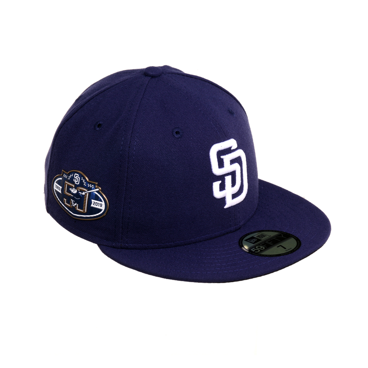 New Era 59Fifty San Diego Padres 50th Anniversary Patch Home Hat - Navy