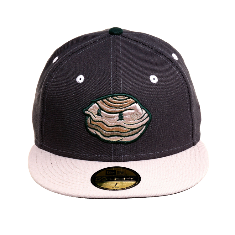 New Era 59Fifty Thrill SF Bayshore Clams Fitted Hat - 2T Graphite, Stone