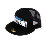 WWE New Era 59Fifty Stone Cold Hell Yeah Mesh Hat - Black