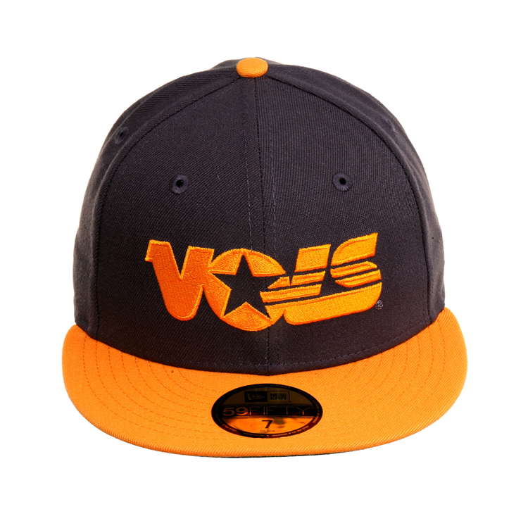 Exclusive New Era 59Fifty Tennessee Volunteers Vault Alternate Hat - 2T Graphite, Light Orange