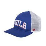 47 Brand  Philadelphia 76ers MVP DP Snapback Hat - Royal