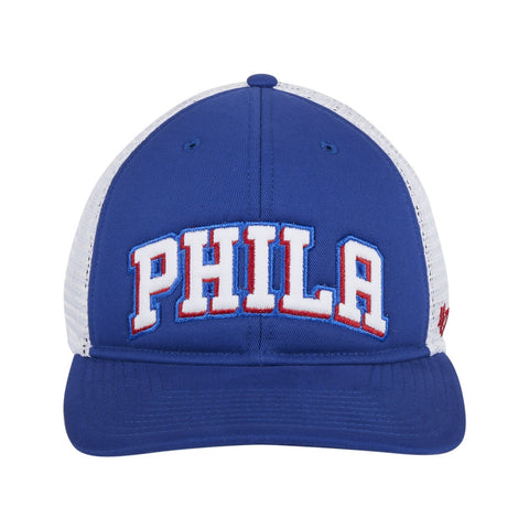 47 Brand  Philadelphia 76ers MVP DP Snapback Hat - Royal