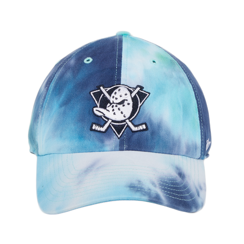 47 Brand Cleanup Anaheim Ducks Marbled Adjustable Hat - Navy, Teal