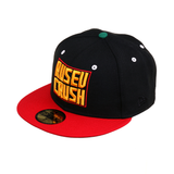 WWE New Era 59Fifty Rusev Crush Hat - 2T Black, Red