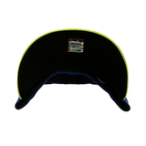 Exclusive New Era 59Fifty El Paso Margaritas Rail Hat - 2T Gray, Royal, Lime Green