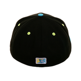 Exclusive New Era 59Fifty Charleston Perros Santos Hat - 2T Black, Light Blue