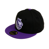 Exclusive New Era 59Fifty Sacramento Kings Pixel Hat - 2T Black, Purple