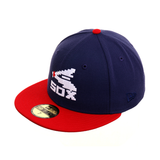 Exclusive New Era 59Fifty Chicago White Sox 1976 Alternate Pixel Hat - 2T Light Navy, Red