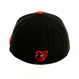 Exclusive New Era 59Fifty Baltimore Orioles Pixel Hat - 2T Black, Orange