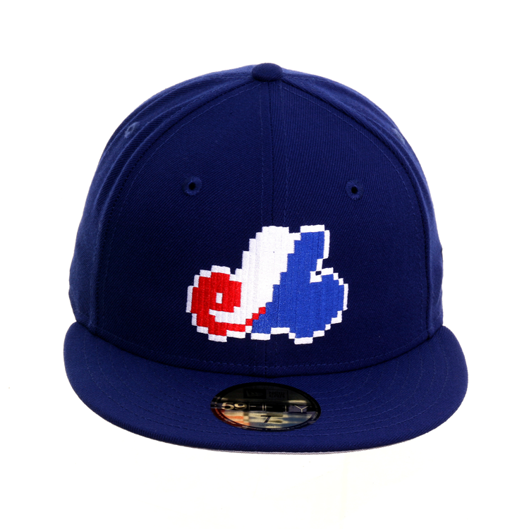 Exclusive New Era 59Fifty Montreal Expos Pixel Hat - Royal