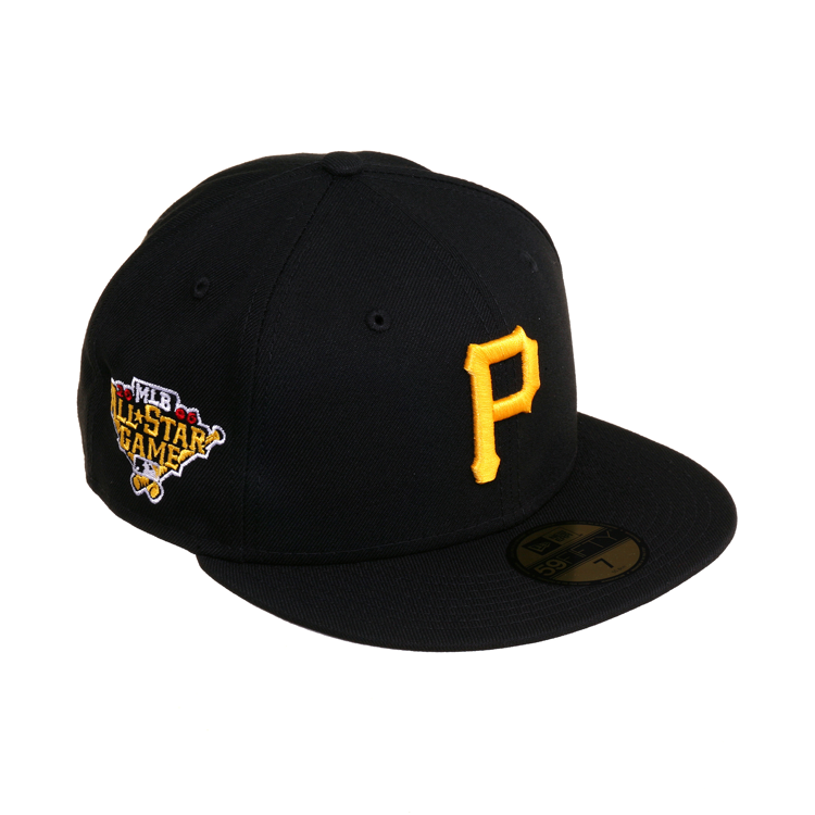 Exclusive New Era 59Fifty Pittsburgh Pirates 2006 All Star Game Patch Hat - Black