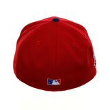 Exclusive New Era 59Fifty Texas Rangers 1995 All Star Game Patch Hat - Red