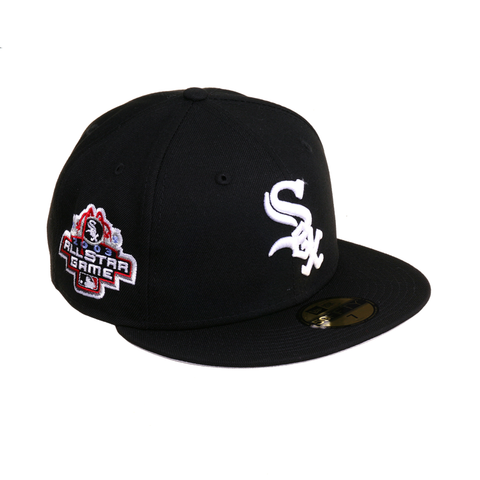 Exclusive New Era 59Fifty Chicago White Sox 2003 All Star Game Patch Hat - Black