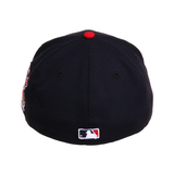 Exclusive New Era 59Fifty Atlanta Braves 2000 All Star Game Patch Hat - 2T Navy, Red