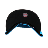 Exclusive New Era 59Fifty Miami Marlins Hat - 2T Neon Blue, Black