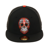 Exclusive New Era 59Fifty San Francisco Giants Sugar Skull Hat - Black