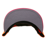 Exclusive New Era 59Fifty Ink Park Cup of Joe Hat - White, Light Orange, Brown, Magenta